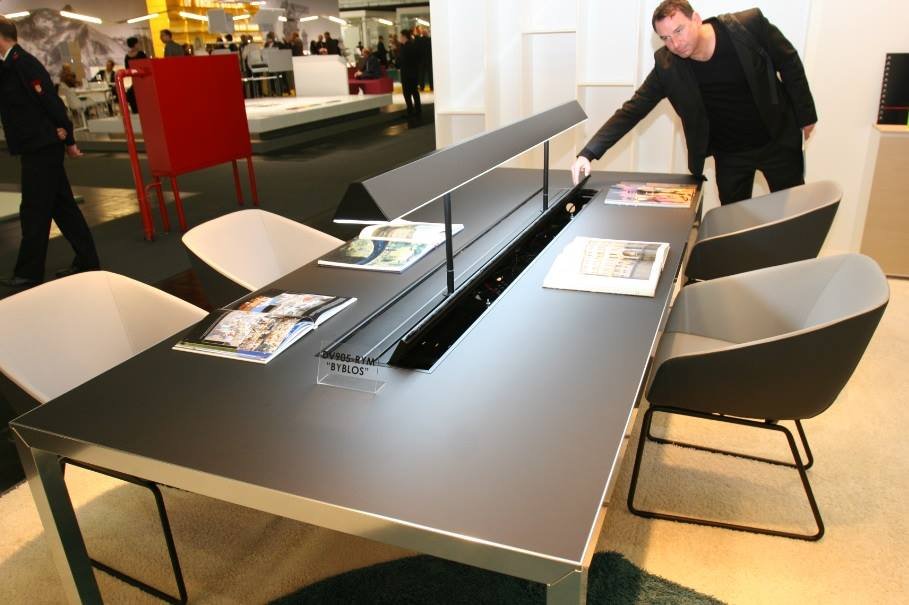 Co-Working Office in der Ausstellung
